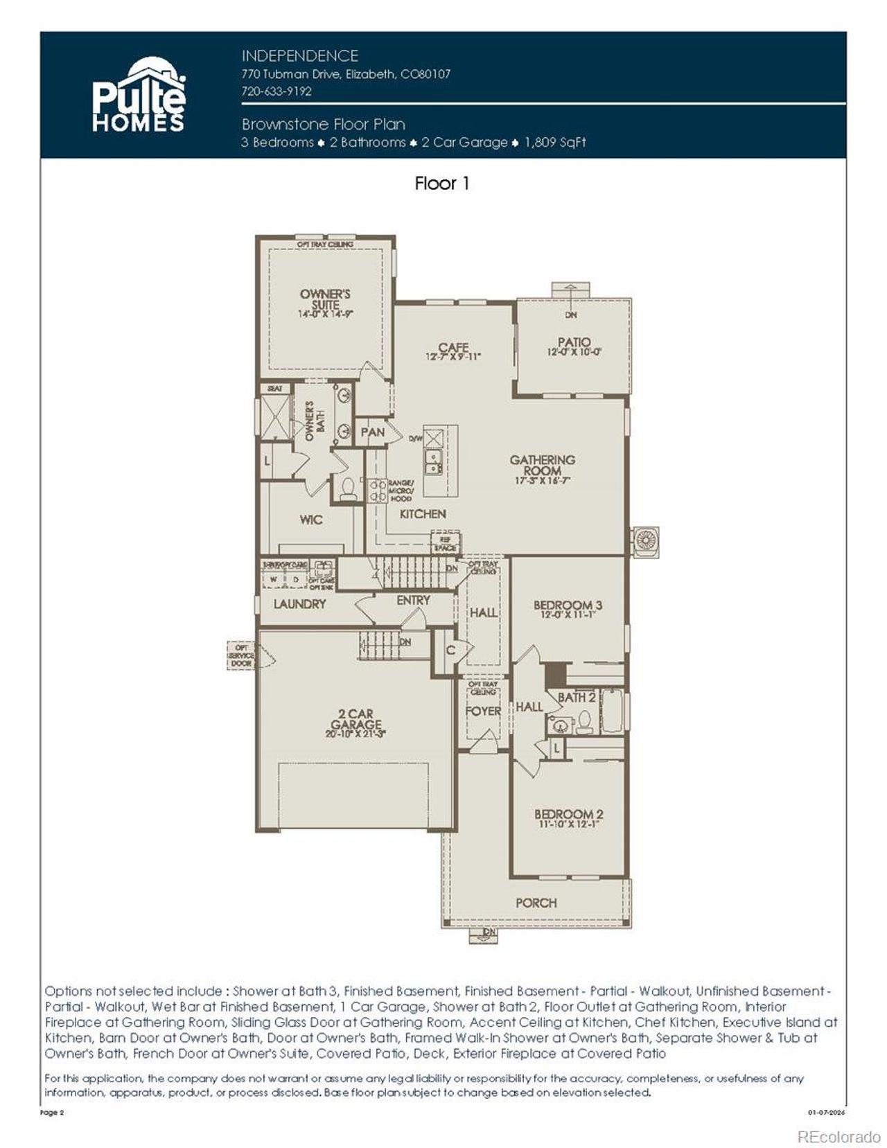 Main Level Floorplan