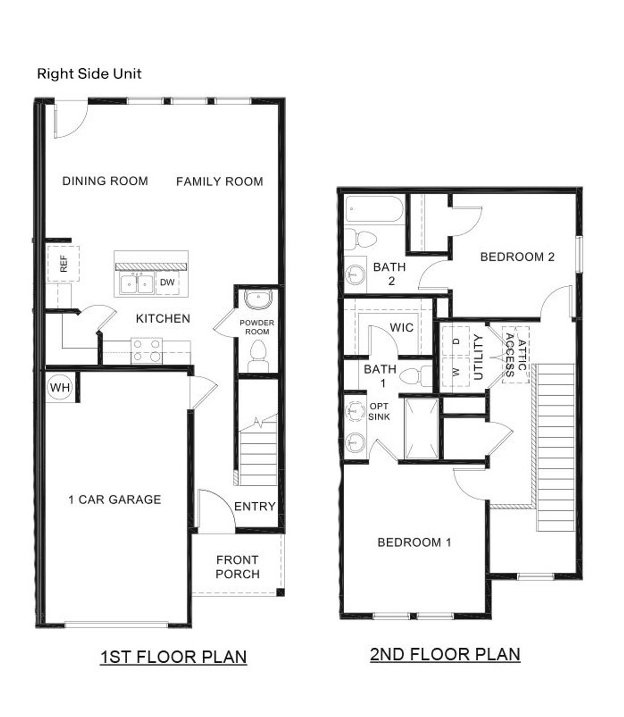 2D floor plan layout of this home in Stonewood, Sulphur Springs, TX (Image 2).