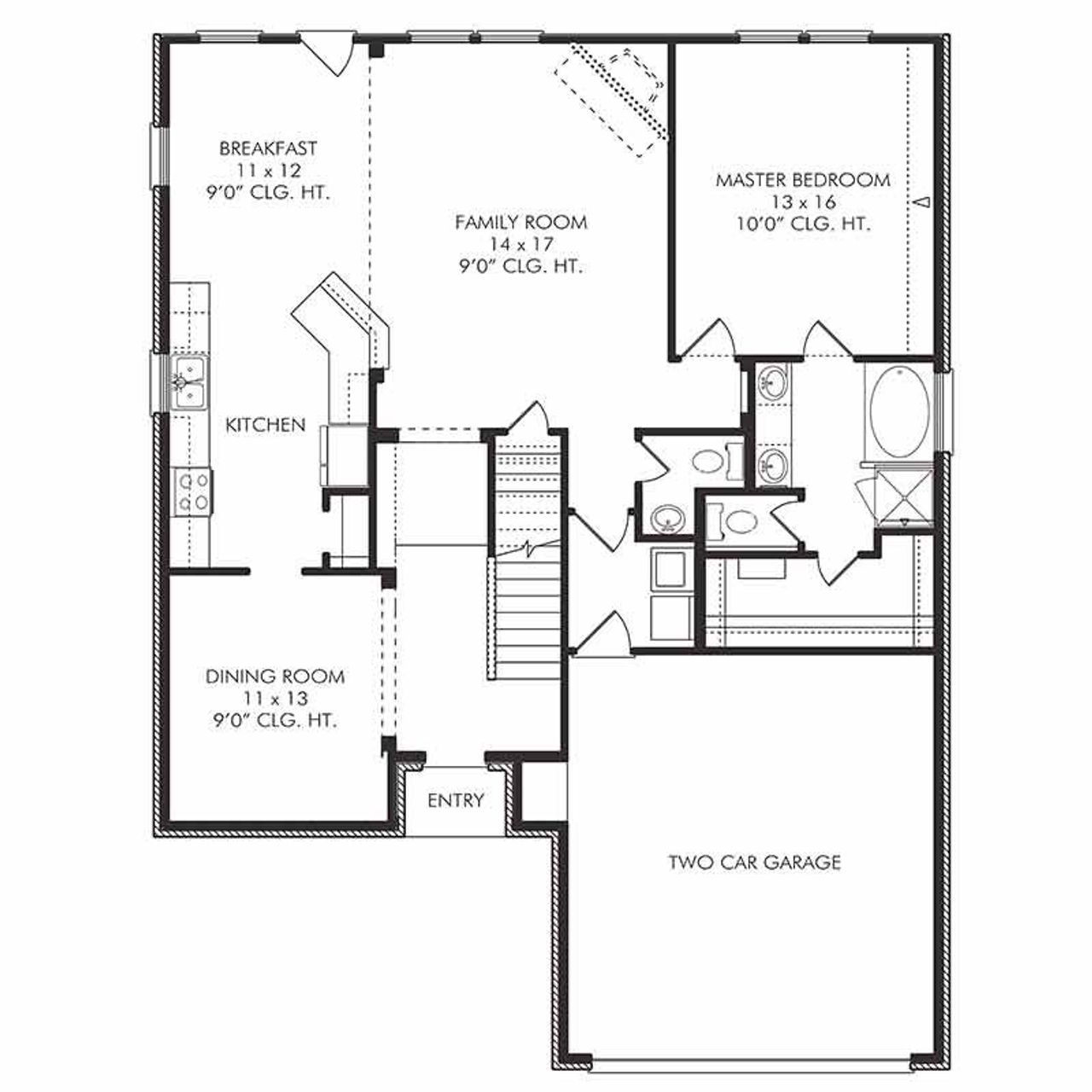 2D floor plan layout of this home in Audubon, Magnolia, TX (Image 2). 2D floor plan layout of this home in Audubon, Magnolia, TX (Image 2).