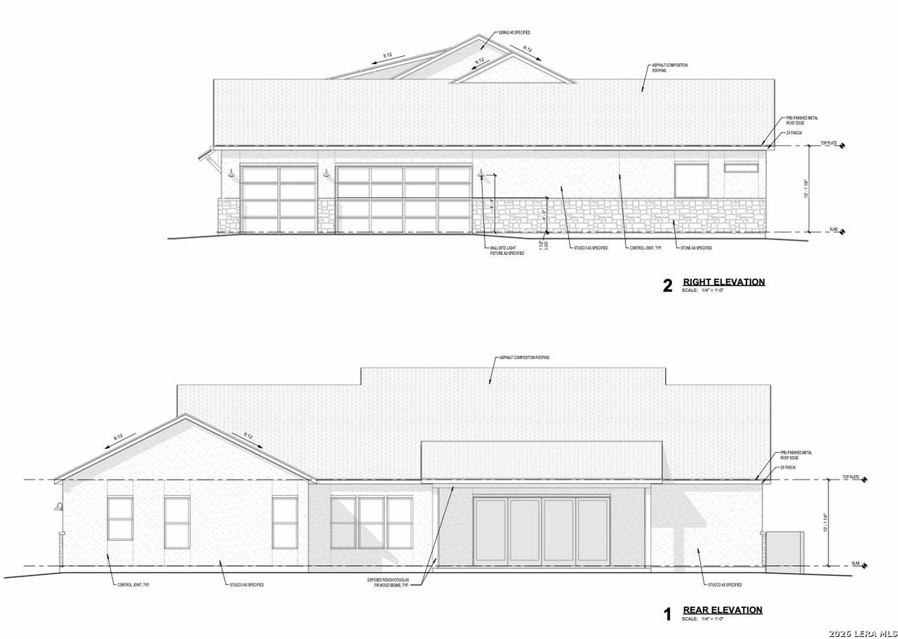 Exterior rendering of this home design in , Bandera, TX (Image 2).