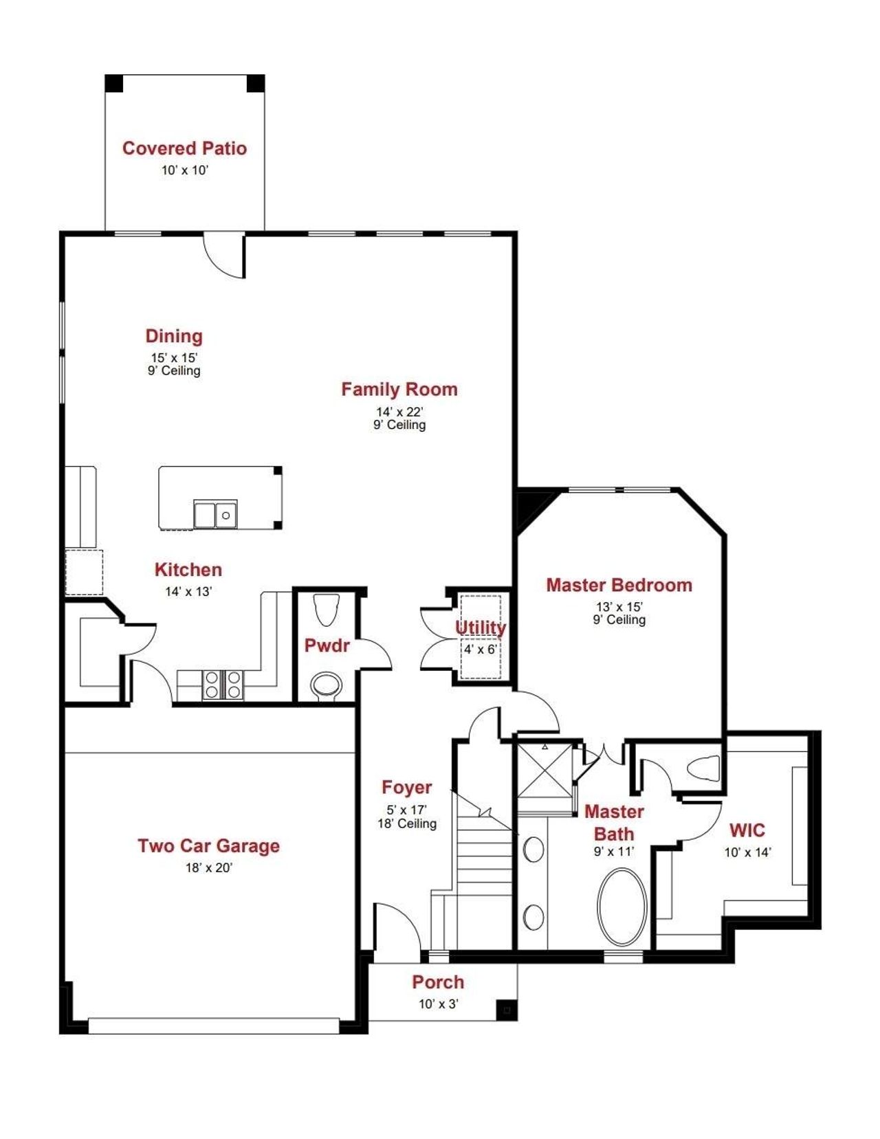 1st floor Rockwall Floor Plan 1st floor Rockwall Floor Plan