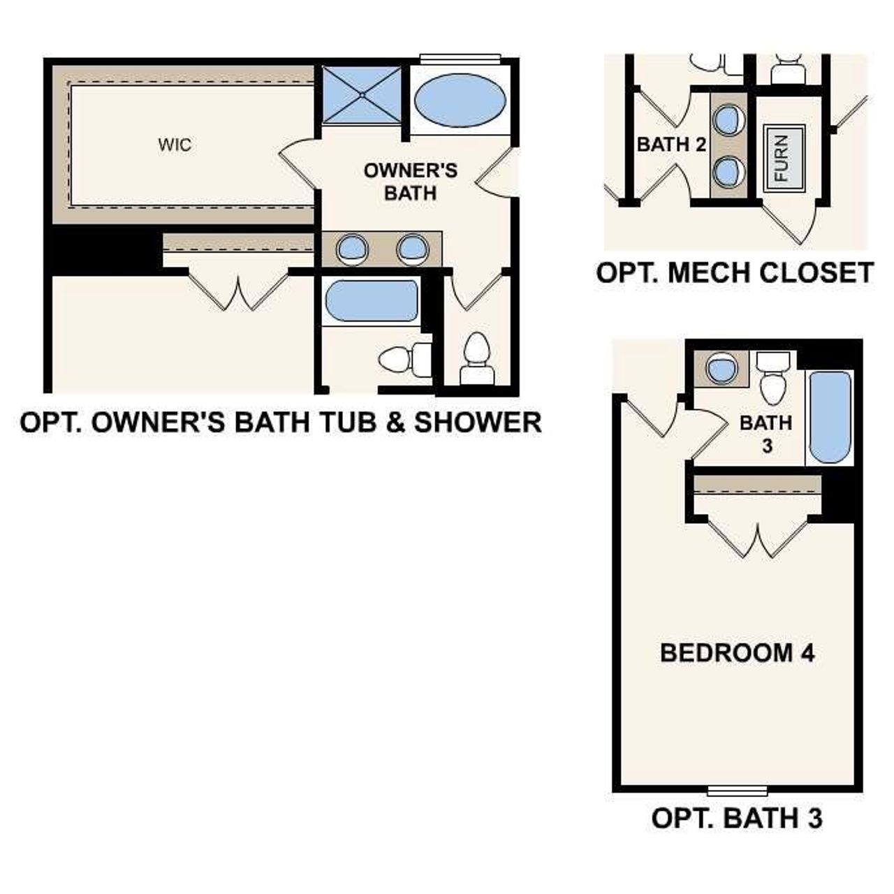 2D floor plan layout of this home in Union Heights, Flowery Branch, GA (Image 2). 2D floor plan layout of this home in Union Heights, Flowery Branch, GA (Image 2).