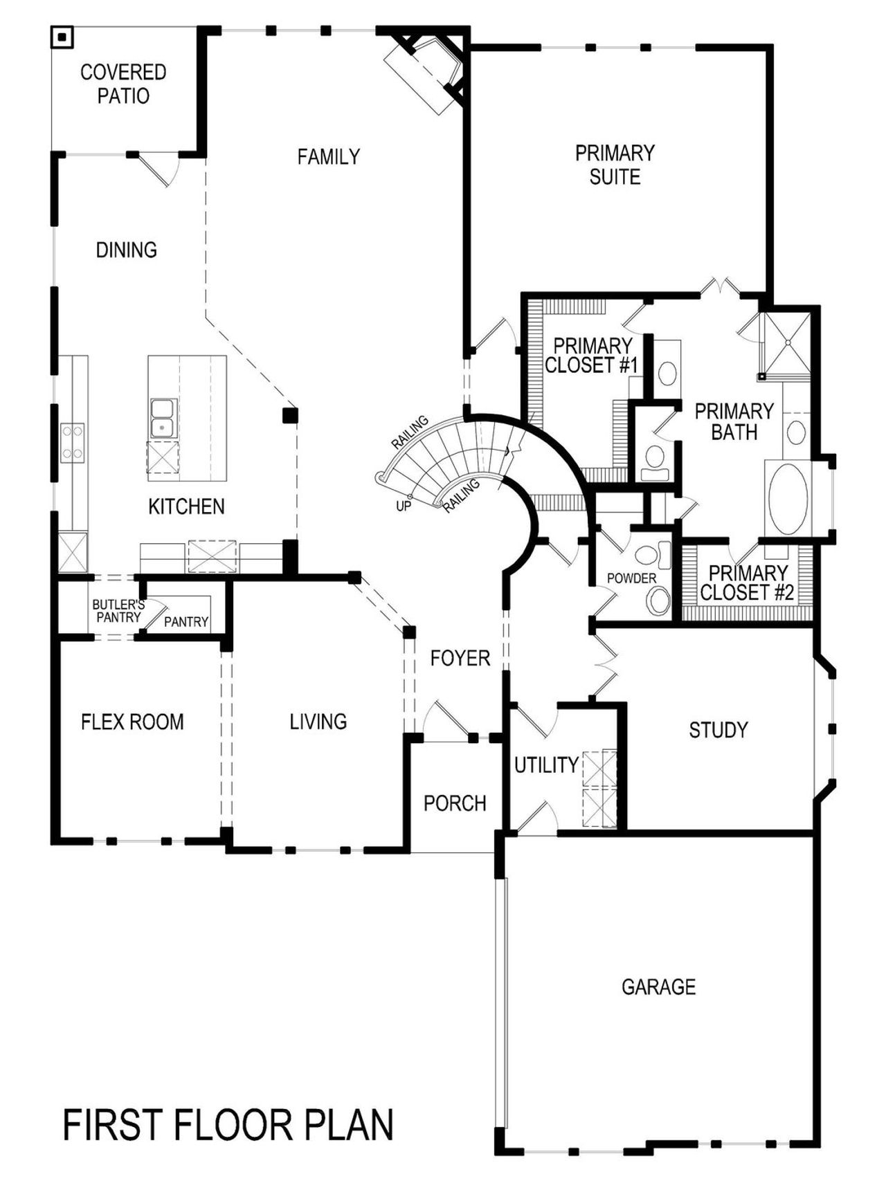2D floor plan layout of this home in Wellspring Estates, Celina, TX (Image 2). 2D floor plan layout of this home in Wellspring Estates, Celina, TX (Image 2).