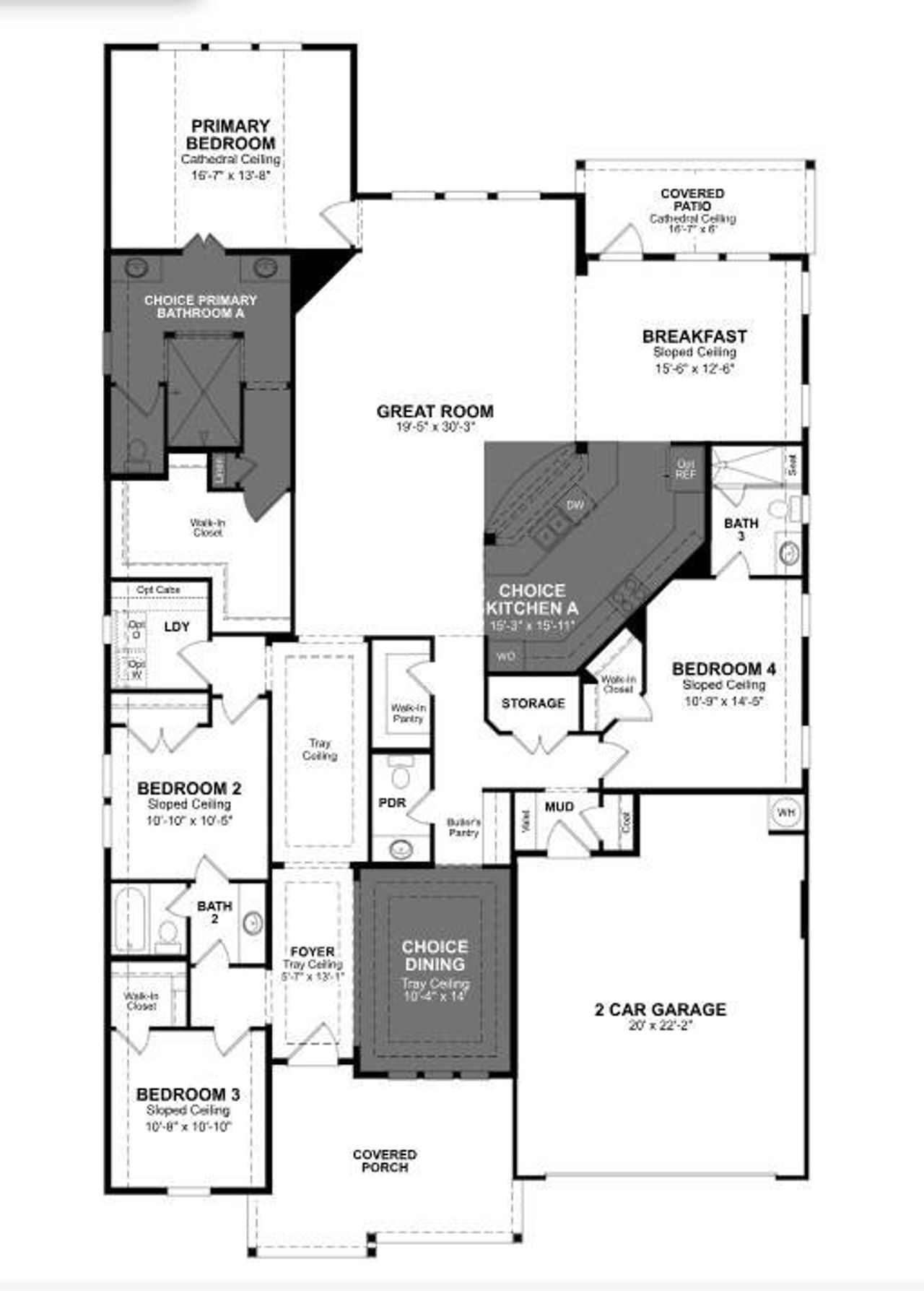 2D floor plan layout of this home in Legacy, League City, TX (Image 2). 2D floor plan layout of this home in Legacy, League City, TX (Image 2).