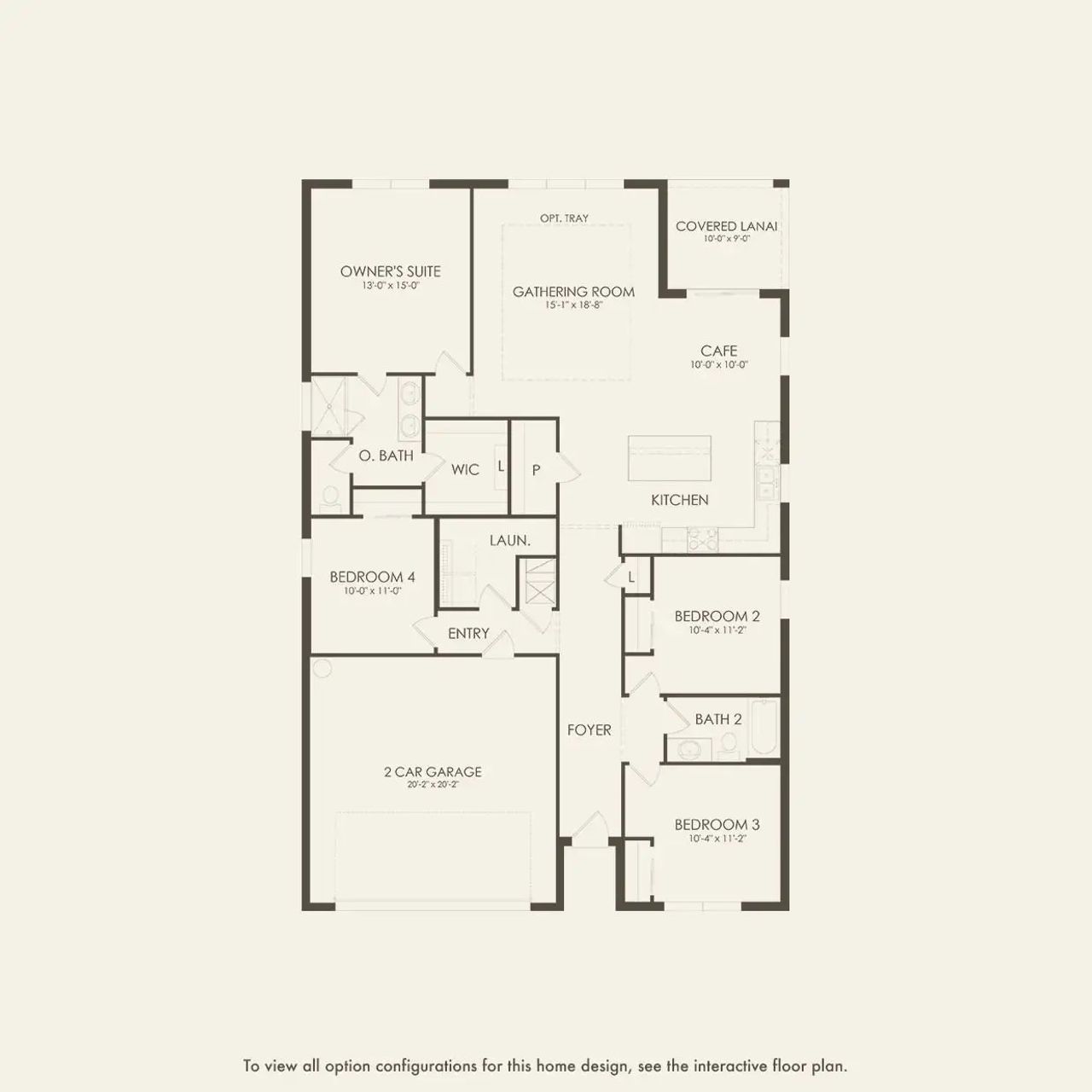 2D floor plan layout of this home in Evergreen, Thonotosassa, FL (Image 2). 2D floor plan layout of this home in Evergreen, Thonotosassa, FL (Image 2).