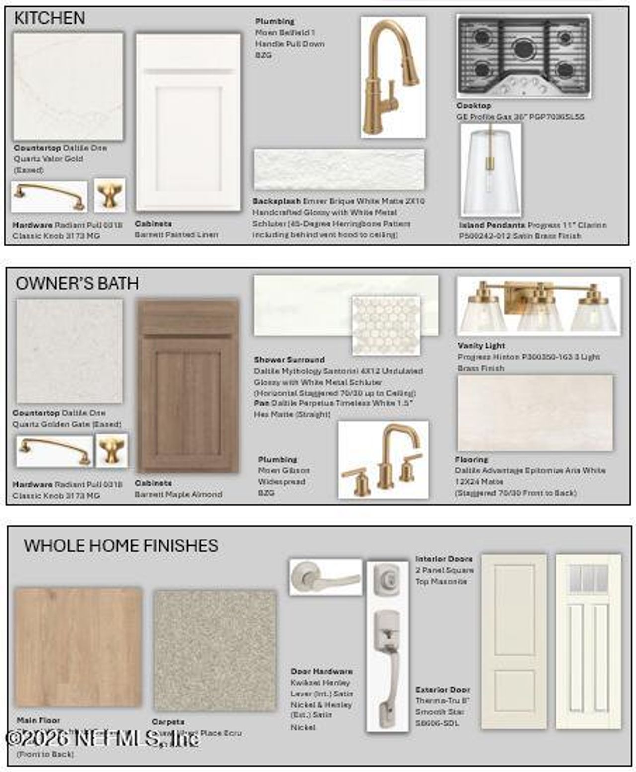 Sample of building materials used in homes in , Jacksonville (Image 2).