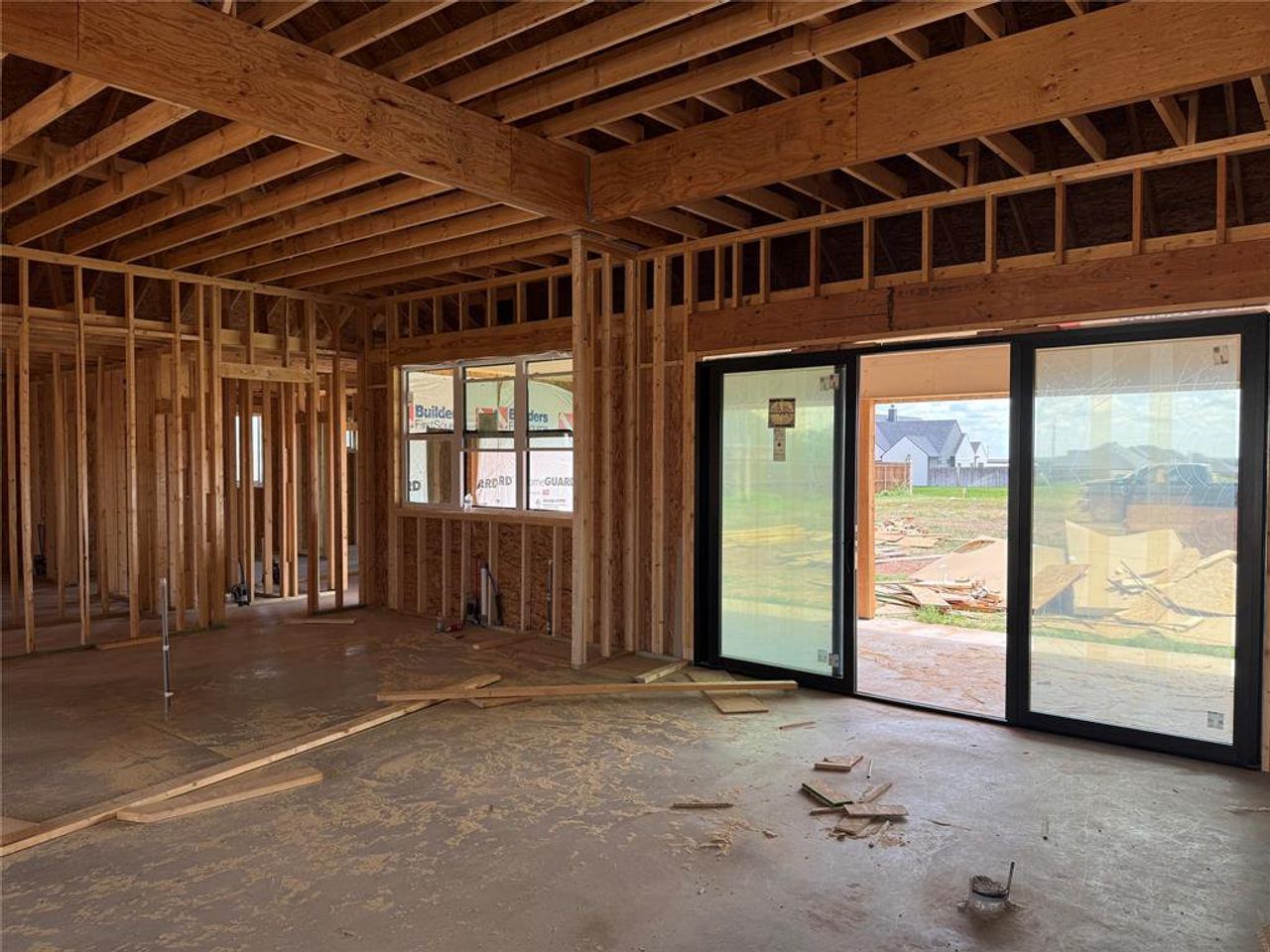 In-progress construction of a new home in , Abilene, TX (Image 2). In-progress construction of a new home in , Abilene, TX (Image 2).