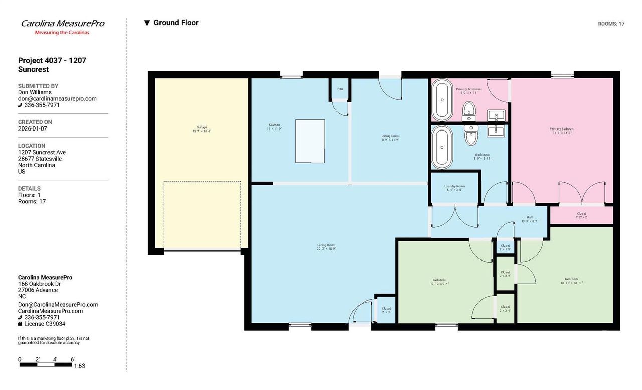 2D floor plan layout of this home in , Statesville, NC (Image 2). 2D floor plan layout of this home in , Statesville, NC (Image 2).