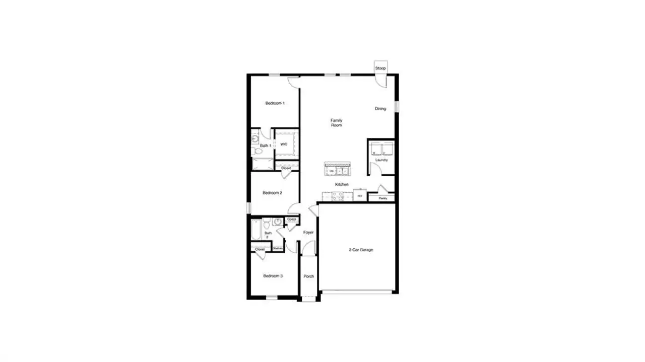 D.R. Horton's  Anderson floorplan - All Home and community information, including pricing, included features, terms, availability and amenities, are subject to change at any time without notice or obligation. All Drawings, pictures, photographs, video, square footages, floor plans, elevations, features, colors and sizes are approximate for illustration purposes only and will vary from the homes as built.