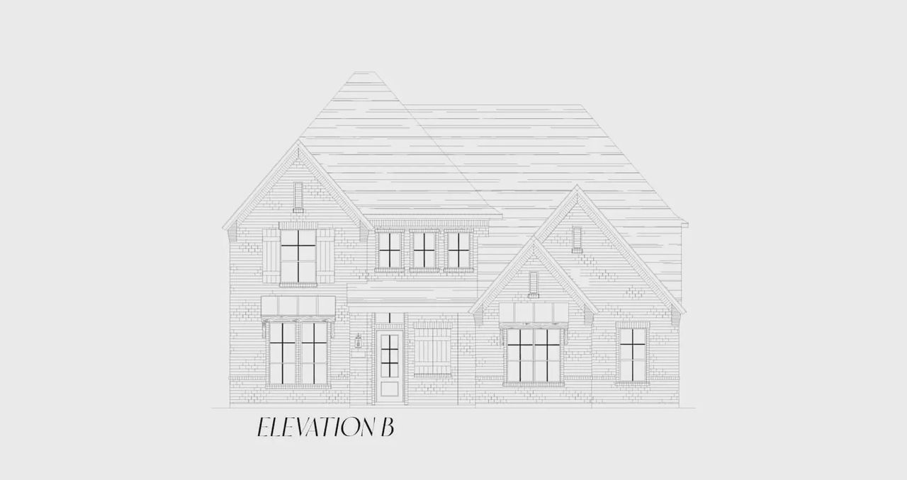 Representative rendering of the exterior for the Danville by Chesmar Homes (Image 2).