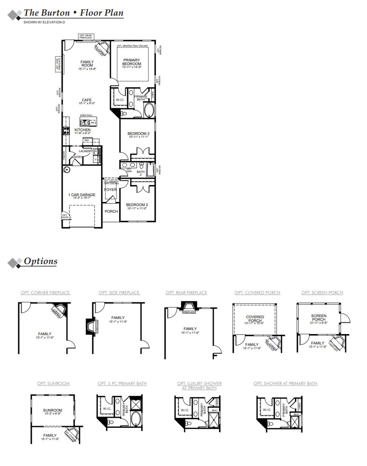 2D floor plan layout of this home in Bellevue, Greenville, SC (Image 2). 2D floor plan layout of this home in Bellevue, Greenville, SC (Image 2).