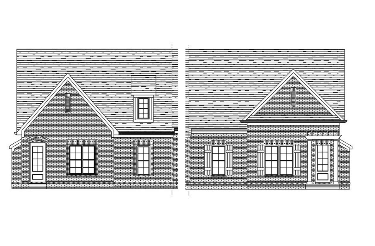 Representative rendering of the exterior for the Meade by Southeastern Building Corporation (Image 2). Representative rendering of the exterior for the Meade by Southeastern Building Corporation (Image 2).