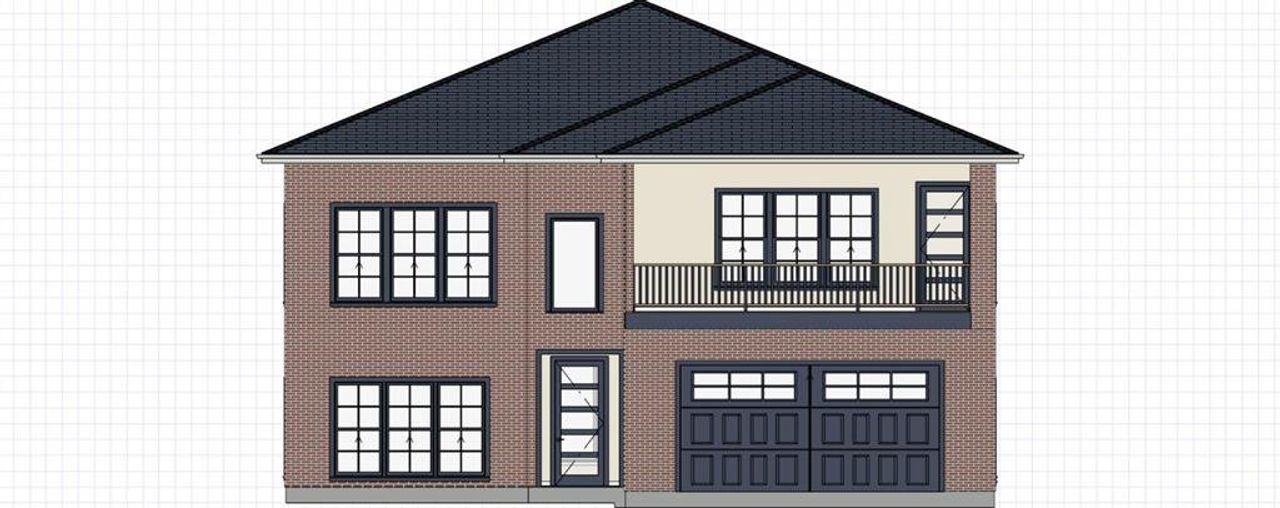Front Elevation Rendering Front Elevation Rendering