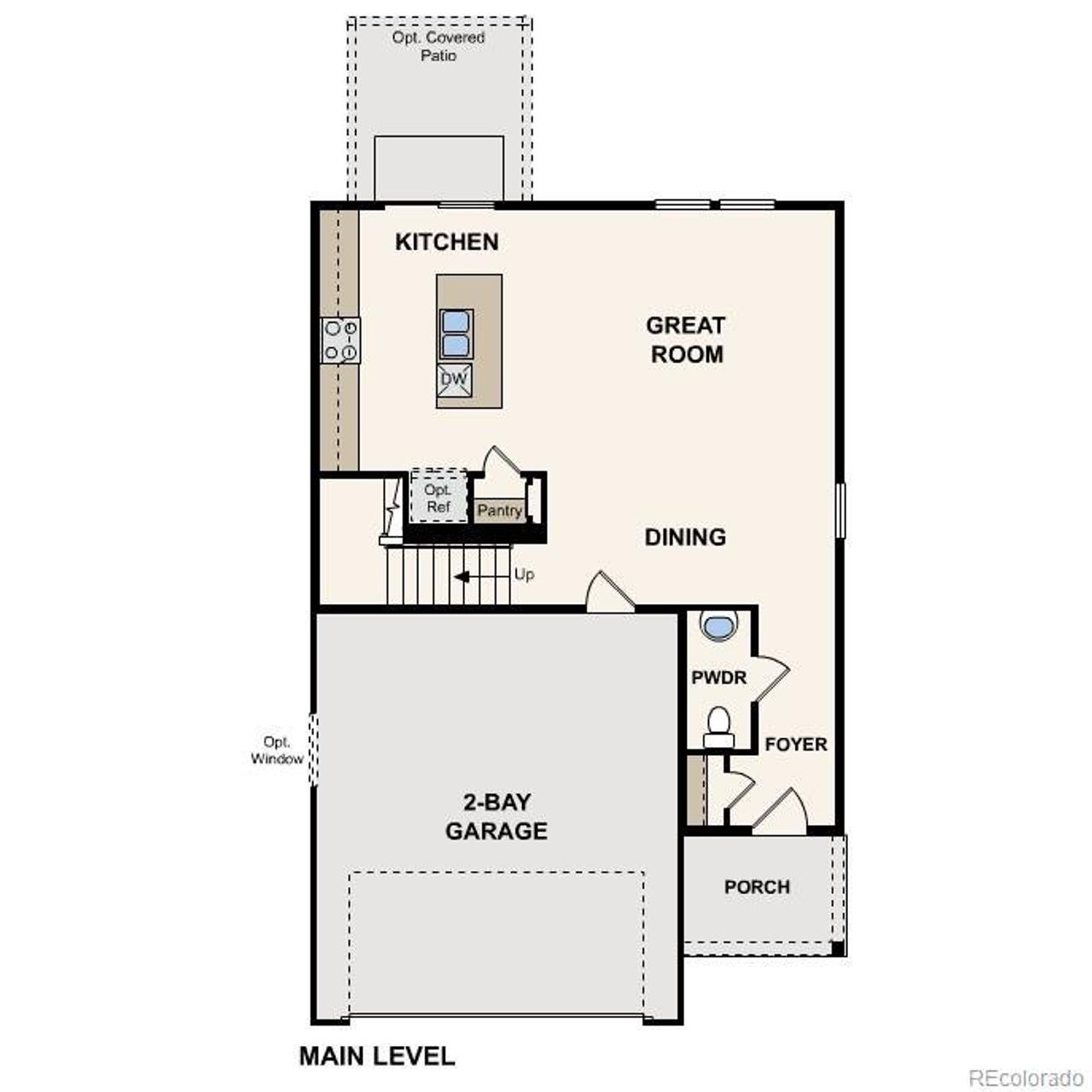 2D floor plan layout of this home in Legato, Commerce City, CO (Image 2). 2D floor plan layout of this home in Legato, Commerce City, CO (Image 2).