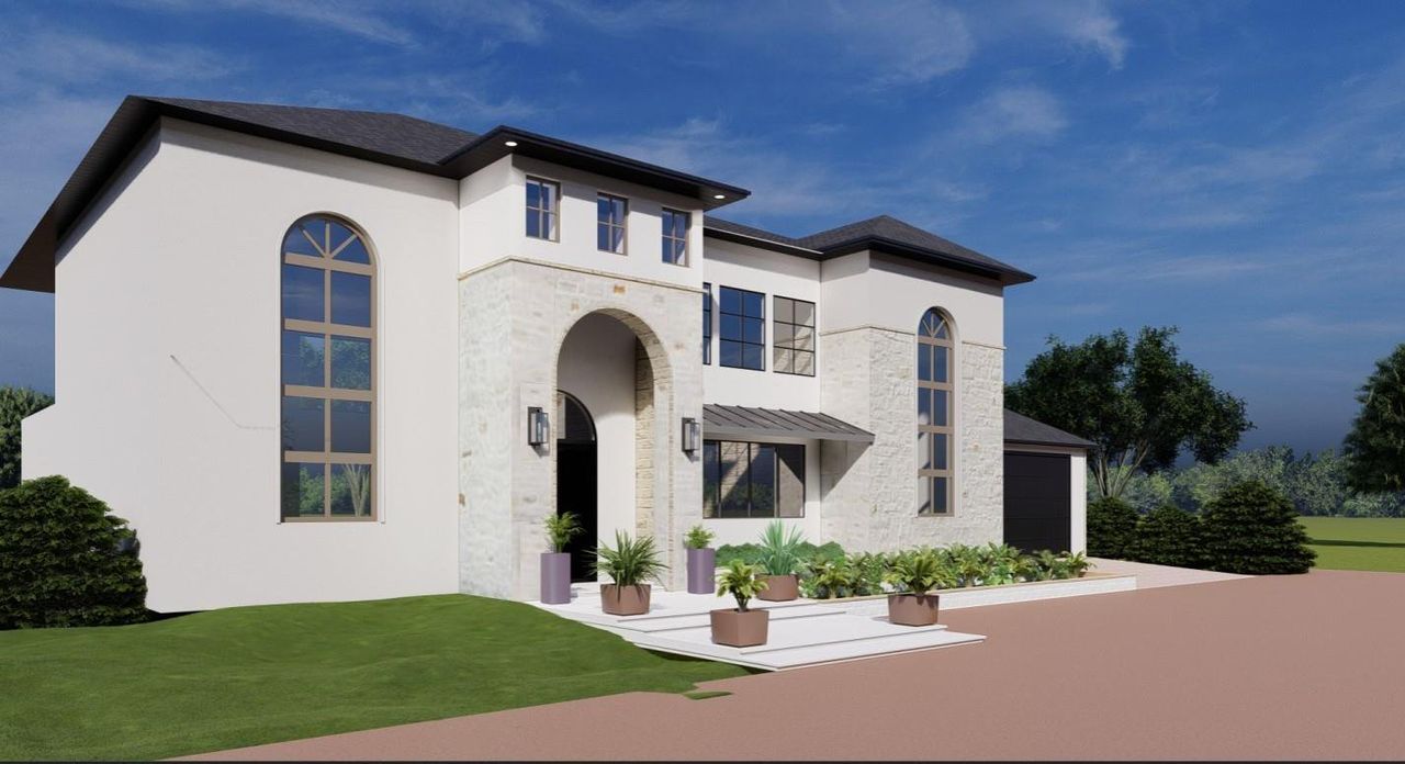 Front exterior of a new home in , Houston, TX, highlighting curb appeal (Image 2).