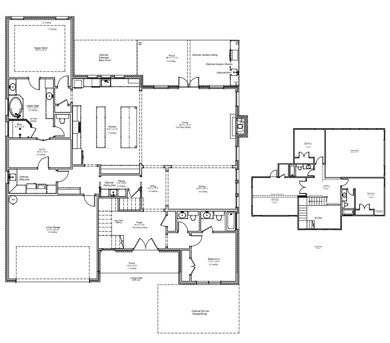 2D floor plan layout for the The Stella by Reece Homes in Traditions, Bryan, TX (Image 2). 2D floor plan layout for the The Stella by Reece Homes in Traditions, Bryan, TX (Image 2).