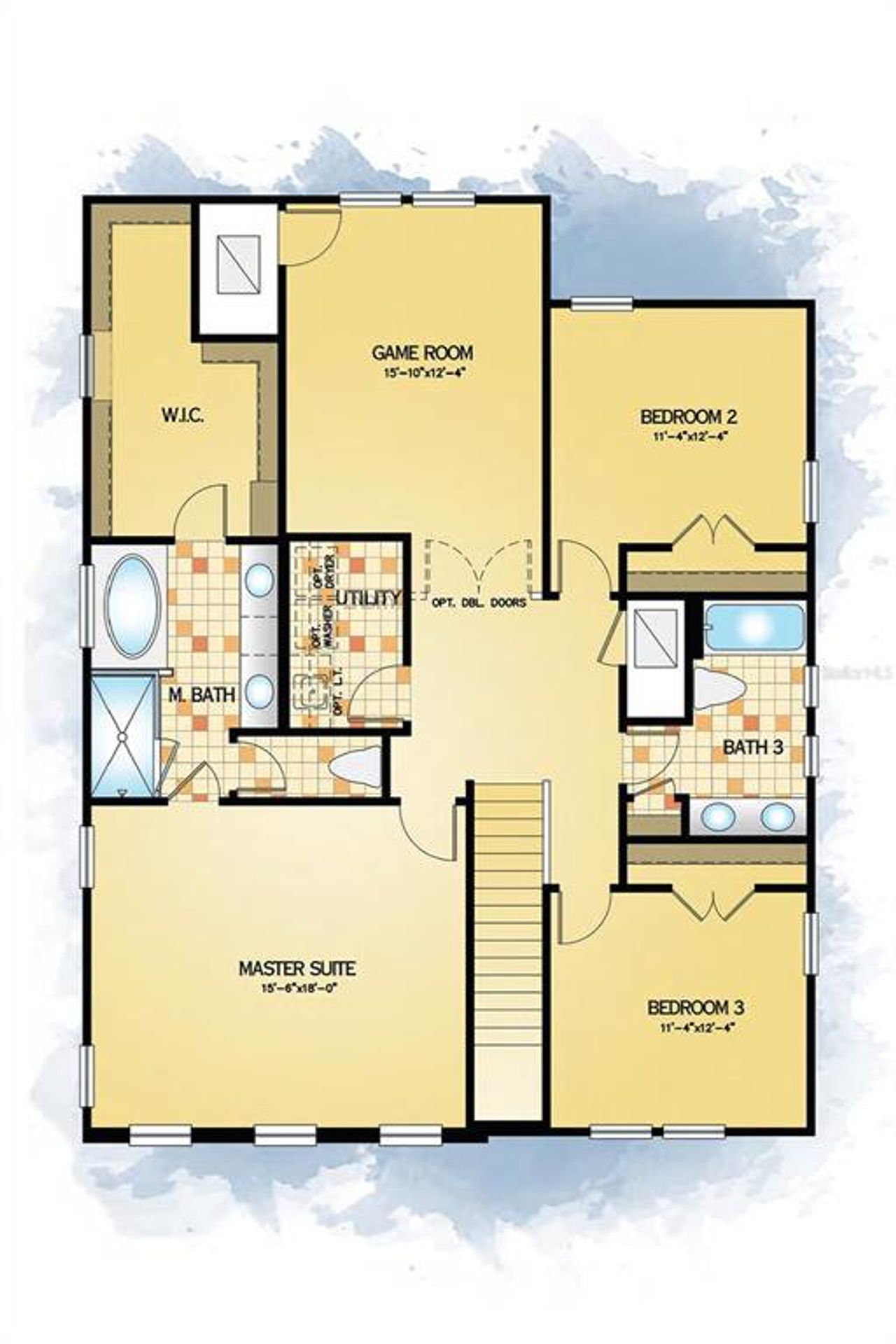 Osprey B - Floor Plan (upstairs)
