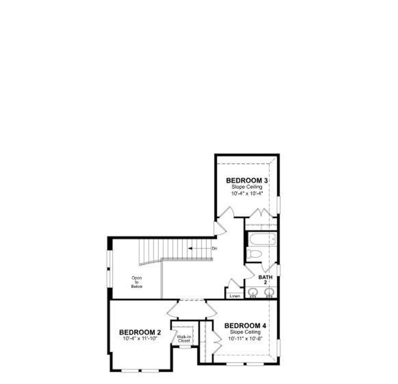 2D floor plan layout of this home in Meridiana, Iowa Colony, TX (Image 2). 2D floor plan layout of this home in Meridiana, Iowa Colony, TX (Image 2).
