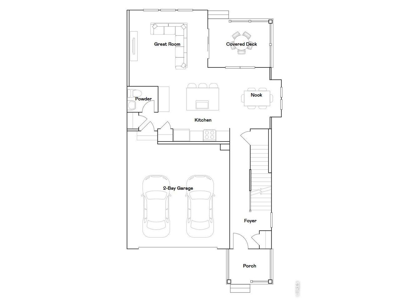 2D floor plan layout of this home in Timber Lark, Fort Collins, CO (Image 2). 2D floor plan layout of this home in Timber Lark, Fort Collins, CO (Image 2).