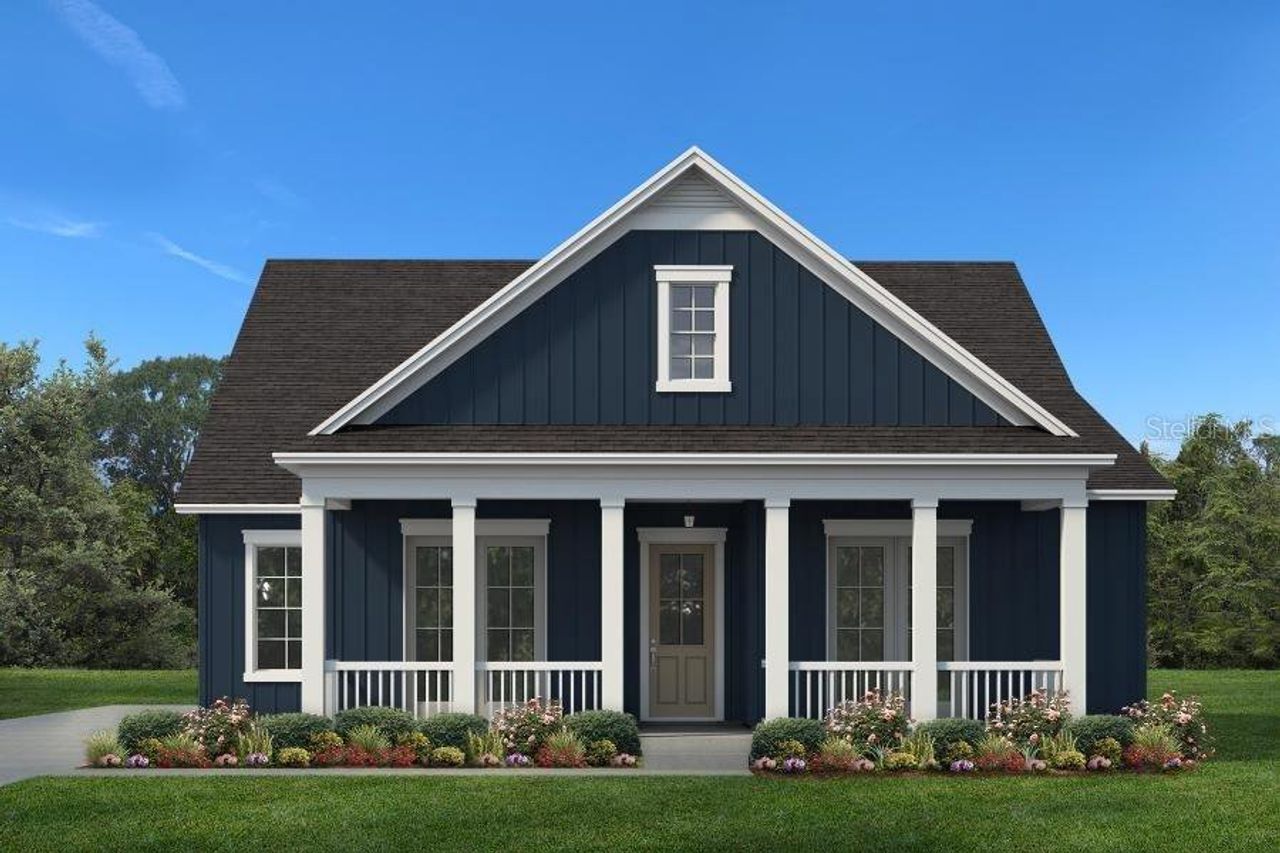 Front exterior of a new home in , Palm Coast, FL, highlighting curb appeal (Image 2).
