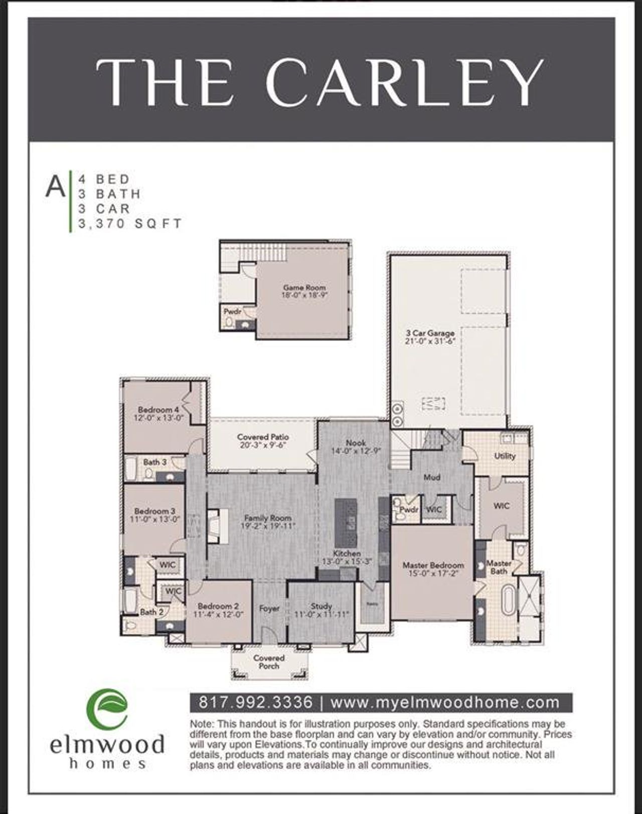 2D floor plan layout of this home in Aledo Heights, Aledo, TX (Image 2). 2D floor plan layout of this home in Aledo Heights, Aledo, TX (Image 2).