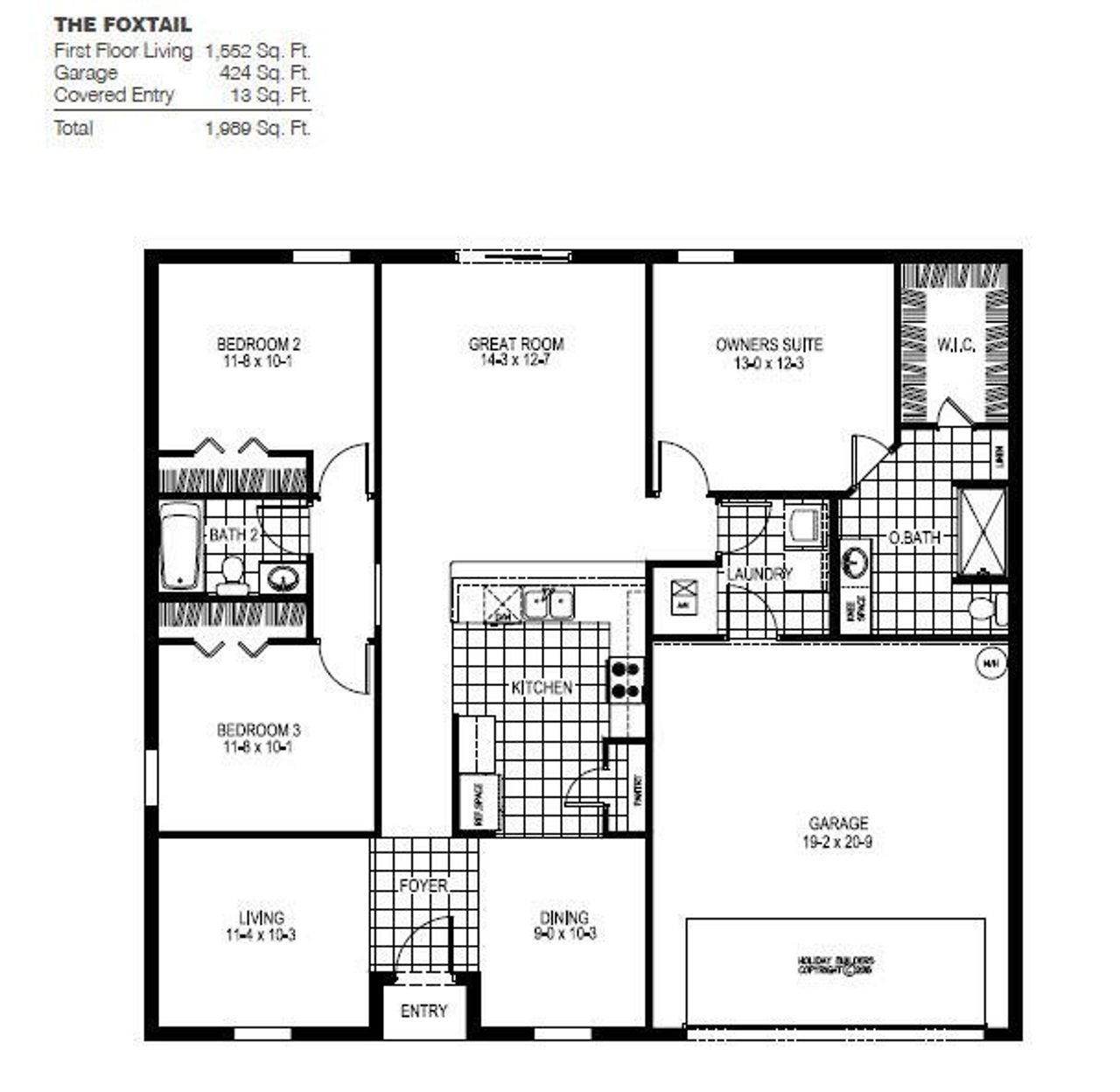 Foxatil floorplan