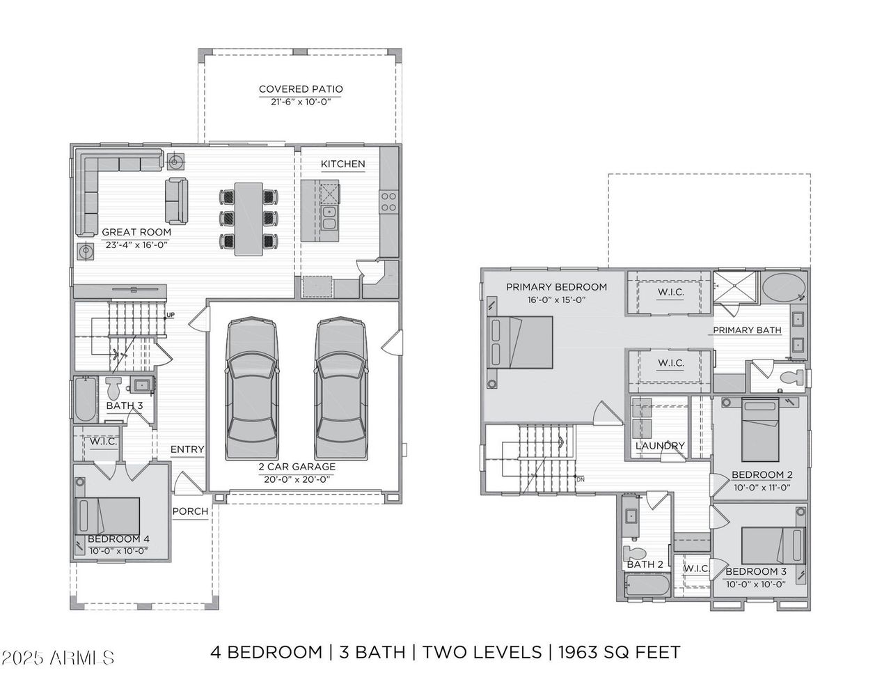 Goldwater Phoenix AZ 4 bed 3 bath home l