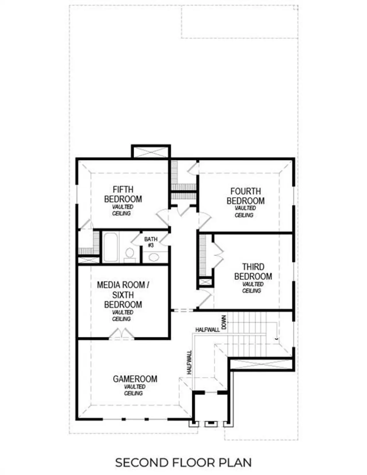 Ford Select F Second Floor Plan