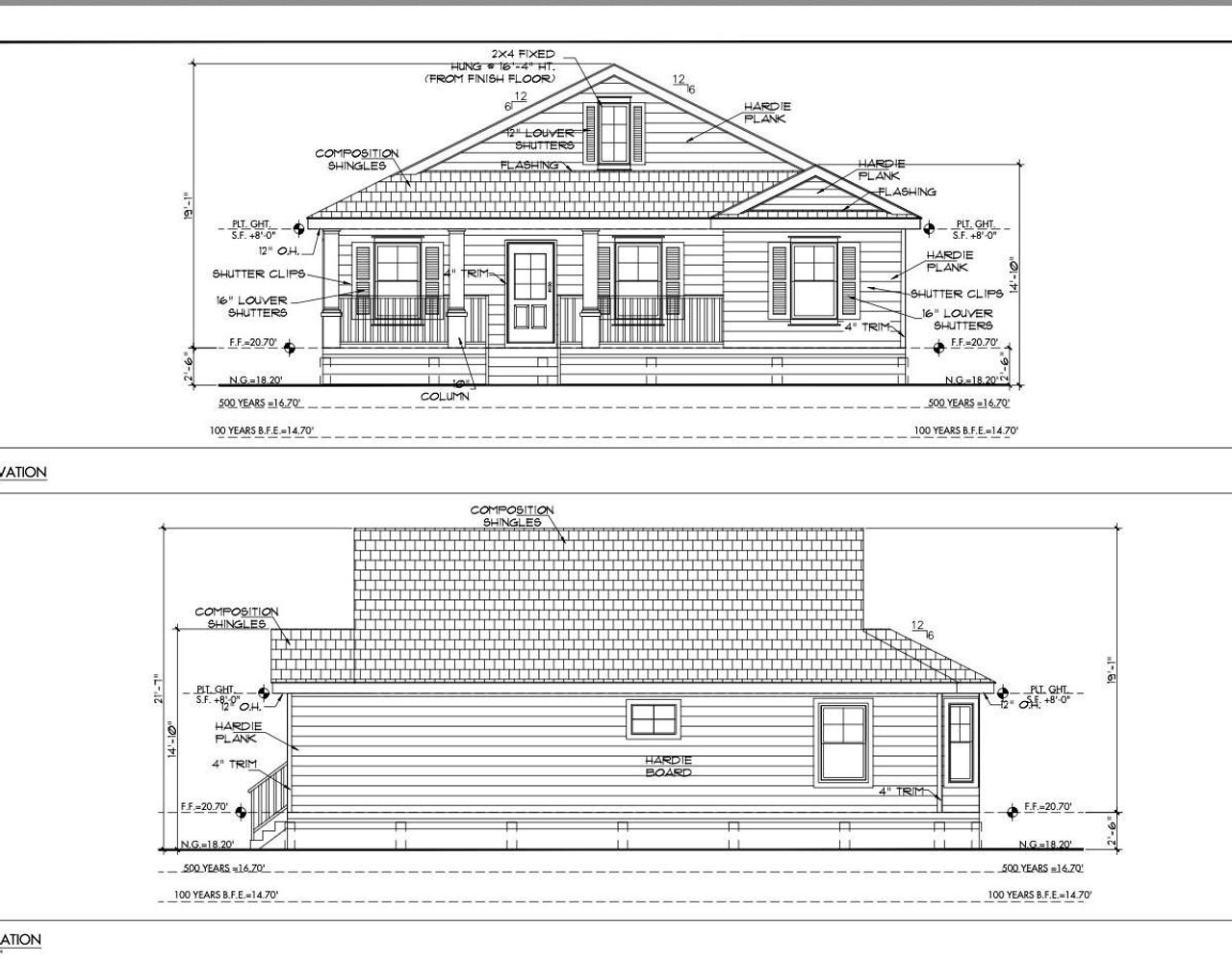 Exterior rendering of this home design in , Baytown, TX (Image 2).