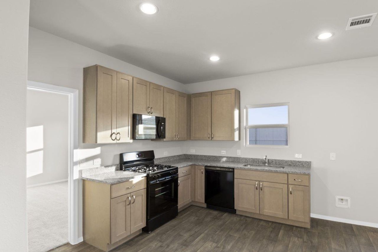 Light & Bright Open Concept Kitchen