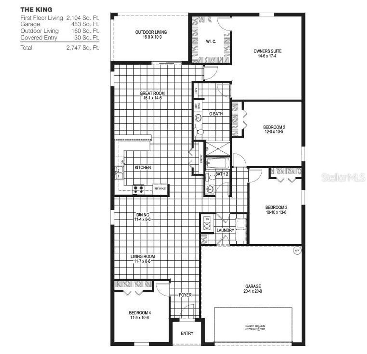 2D floor plan layout of this home in , Lake Wales, FL (Image 2). 2D floor plan layout of this home in , Lake Wales, FL (Image 2).