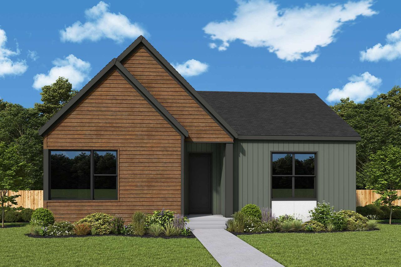 The Ballinger - D Exterior