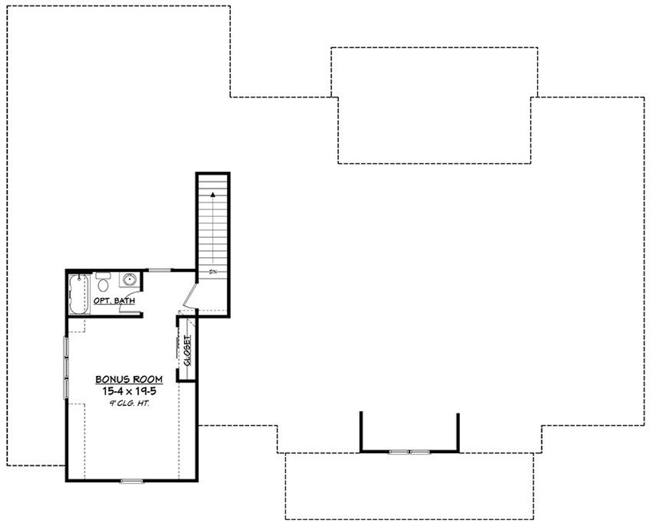 2D floor plan layout for the The Pritchard by Remington Custom Homes in Bella Crossing, Benbrook, TX (Image 2).