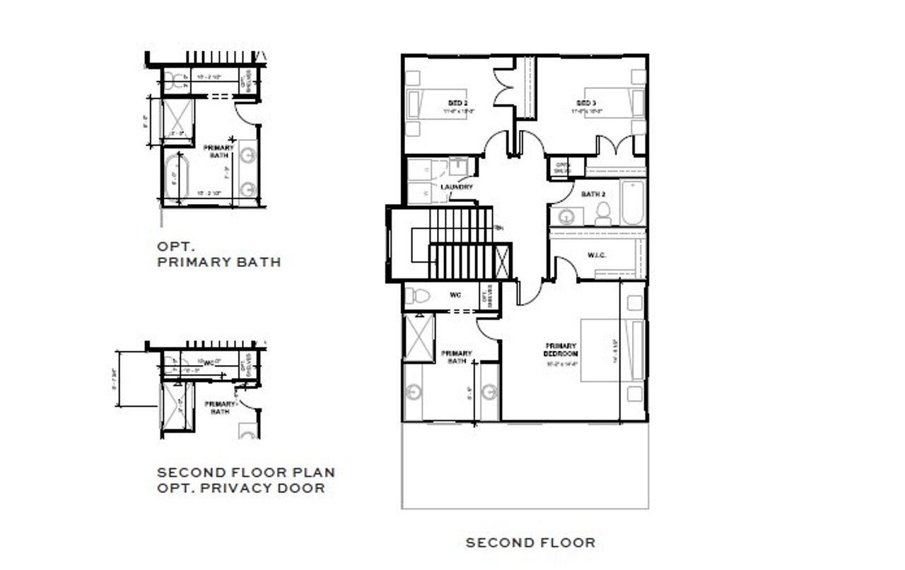 2D floor plan layout for the The Awake by New Leaf Builders in Vineyard Lakes, Johns Island, SC (Image 2). 2D floor plan layout for the The Awake by New Leaf Builders in Vineyard Lakes, Johns Island, SC (Image 2).
