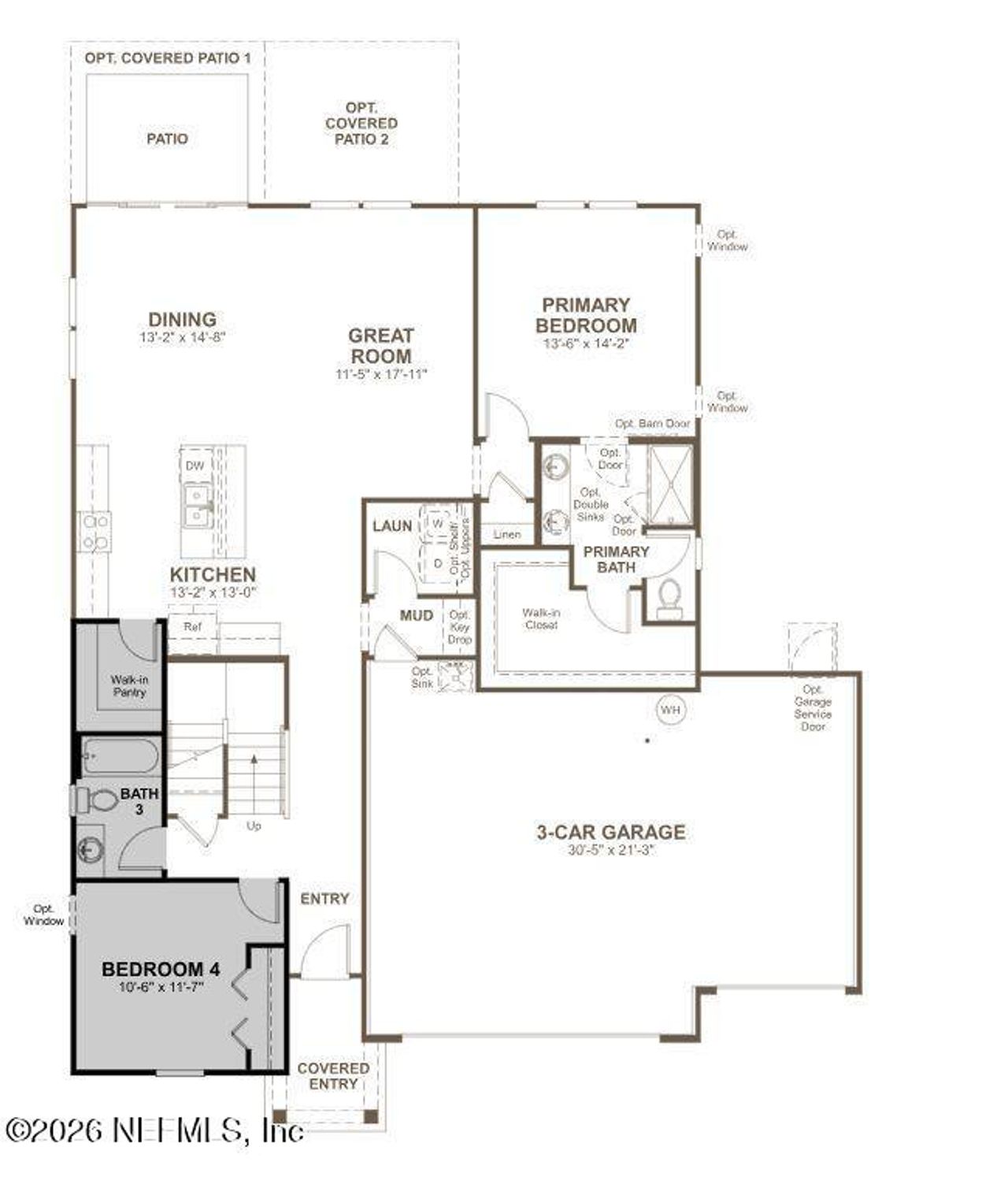 2D floor plan layout of this home in , Jacksonville, FL (Image 2). 2D floor plan layout of this home in , Jacksonville, FL (Image 2).