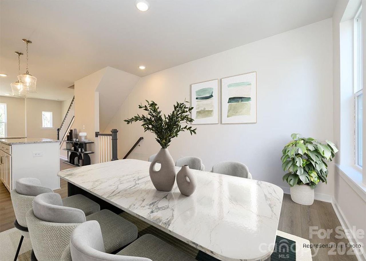 Furnished interior view inside a new home in Central Living at Craig, Charlotte (Image 2). Furnished interior view inside a new home in Central Living at Craig, Charlotte (Image 2).