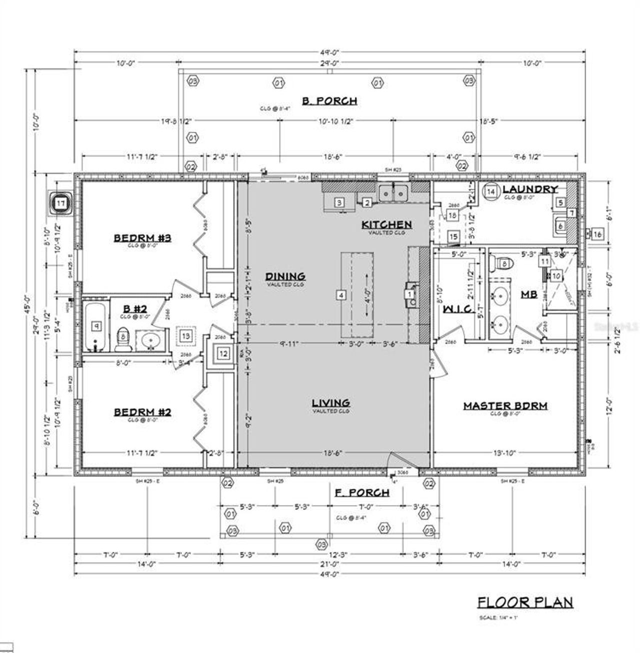 2D floor plan layout of this home in , Okeechobee, FL (Image 2). 2D floor plan layout of this home in , Okeechobee, FL (Image 2).