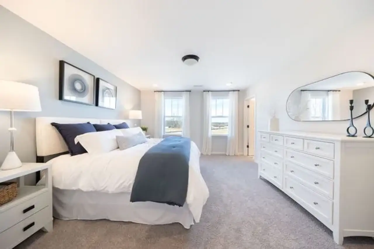 Representative furnished interior of a home built from the Elise by True Homes in Shay Crossing, Salisbury (Image 2).