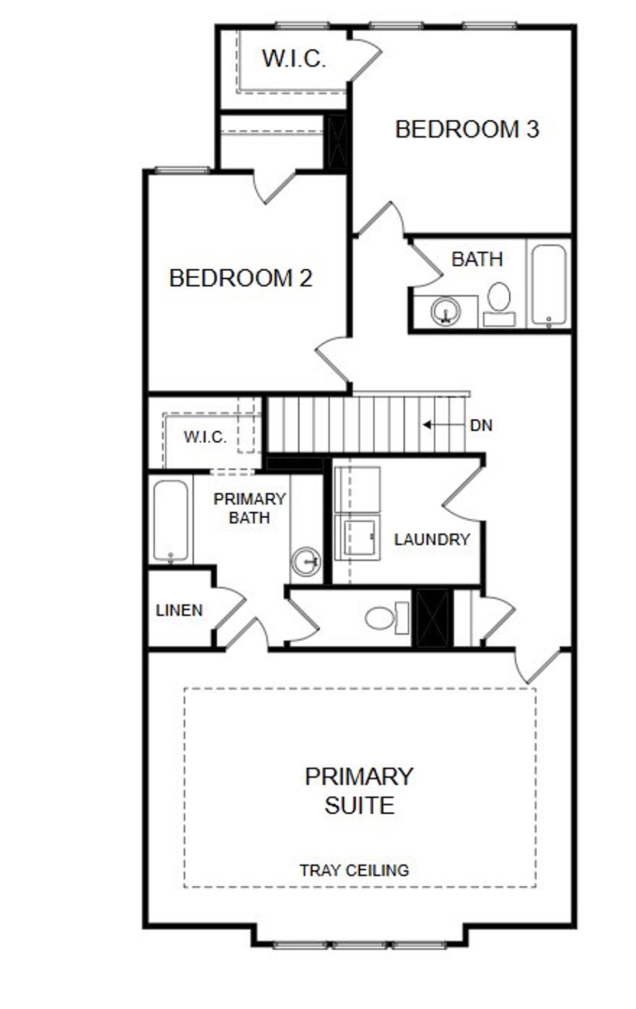 2D floor plan layout for the Addison by Piedmont Residential in Castleberry Pointe, Dawsonville, GA (Image 2). 2D floor plan layout for the Addison by Piedmont Residential in Castleberry Pointe, Dawsonville, GA (Image 2).