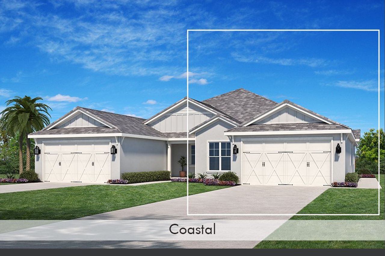 Representative rendering of the exterior for the Banyan by Homes by Towne (Image 2).