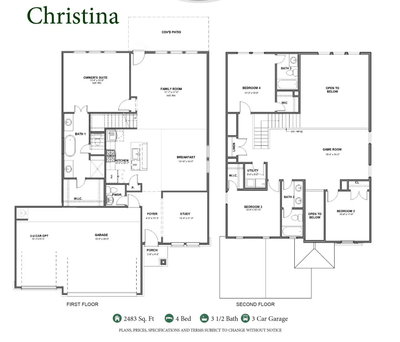 2D floor plan layout of this home in Lakeside at Tessera on Lake Travis, Meadowlakes, TX (Image 2). 2D floor plan layout of this home in Lakeside at Tessera on Lake Travis, Meadowlakes, TX (Image 2).