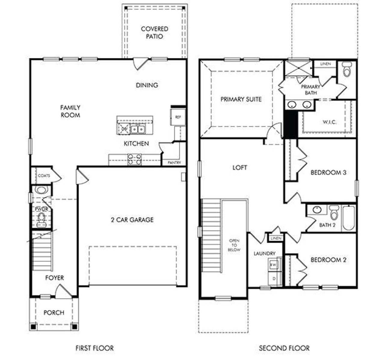 2D floor plan layout of this home in , Princeton, TX (Image 2).