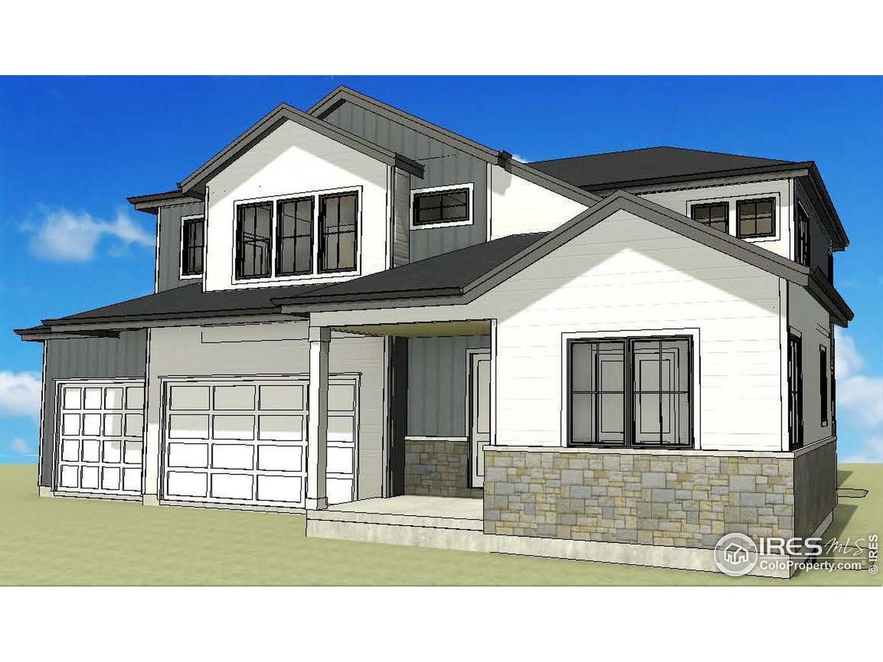 Front exterior of a home in the Avalon Meadows community, located in Boulder, CO (Image 2).