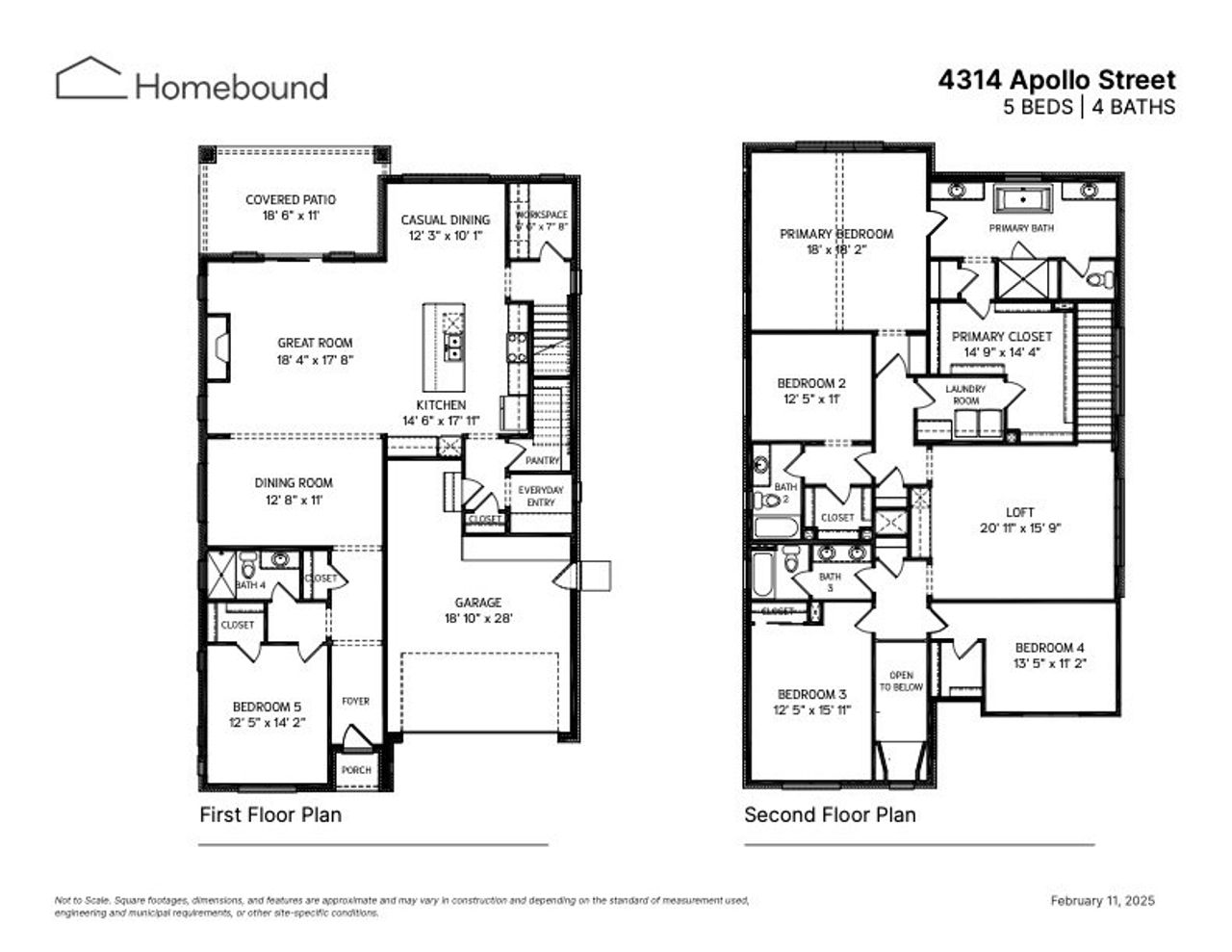 2D floor plan layout of this home in , Houston, TX (Image 2). 2D floor plan layout of this home in , Houston, TX (Image 2).