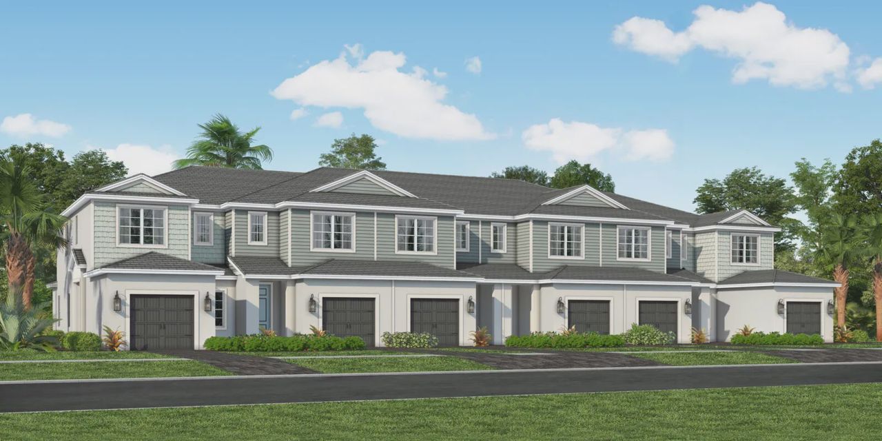 Representative exterior photo of a completed home built from the Winslow by Neal Communities in SkySail, Naples, FL (Image 2).