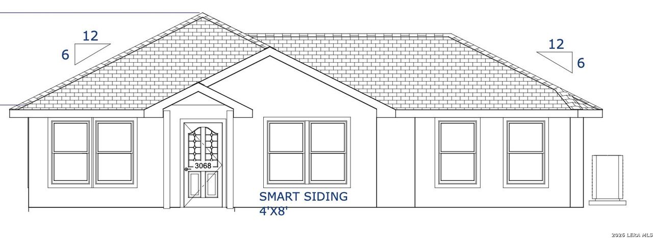 Exterior rendering of this home design in , Del Rio, TX (Image 2).
