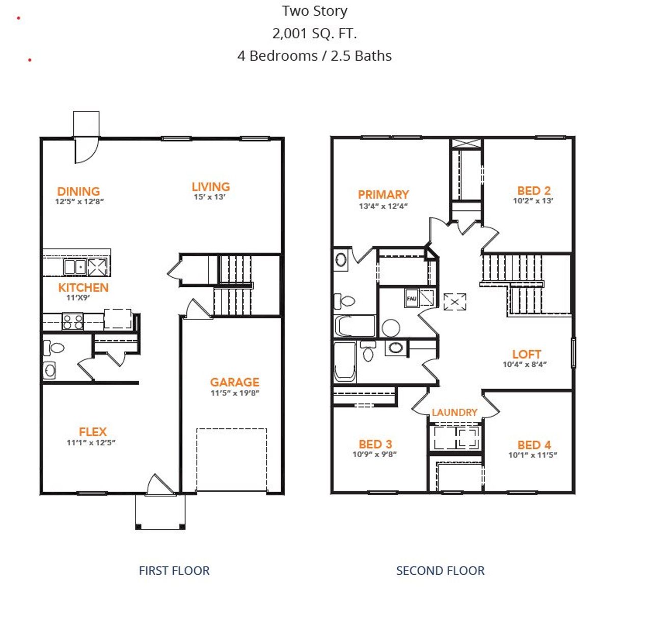 Front exterior of a new home in Waterside at Cedar Creek, Abilene, TX, highlighting curb appeal (Image 2). Front exterior of a new home in Waterside at Cedar Creek, Abilene, TX, highlighting curb appeal (Image 2).