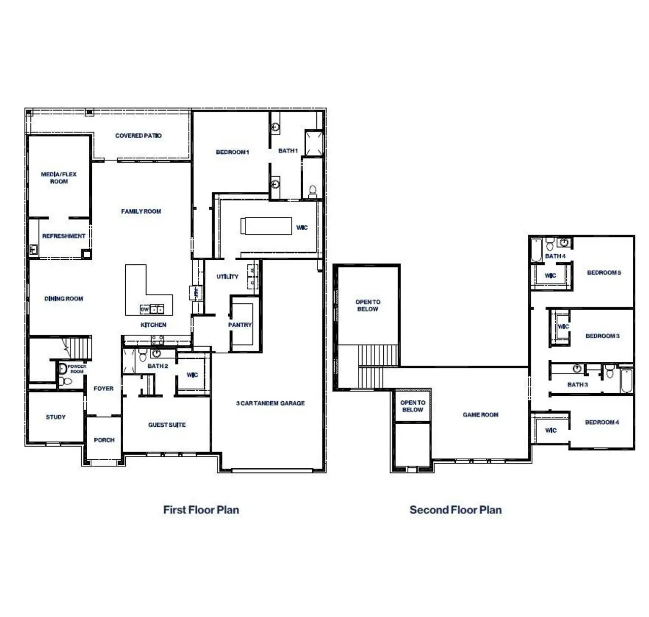 2D floor plan layout of this home in Riverside Estates, Baytown, TX (Image 2). 2D floor plan layout of this home in Riverside Estates, Baytown, TX (Image 2).