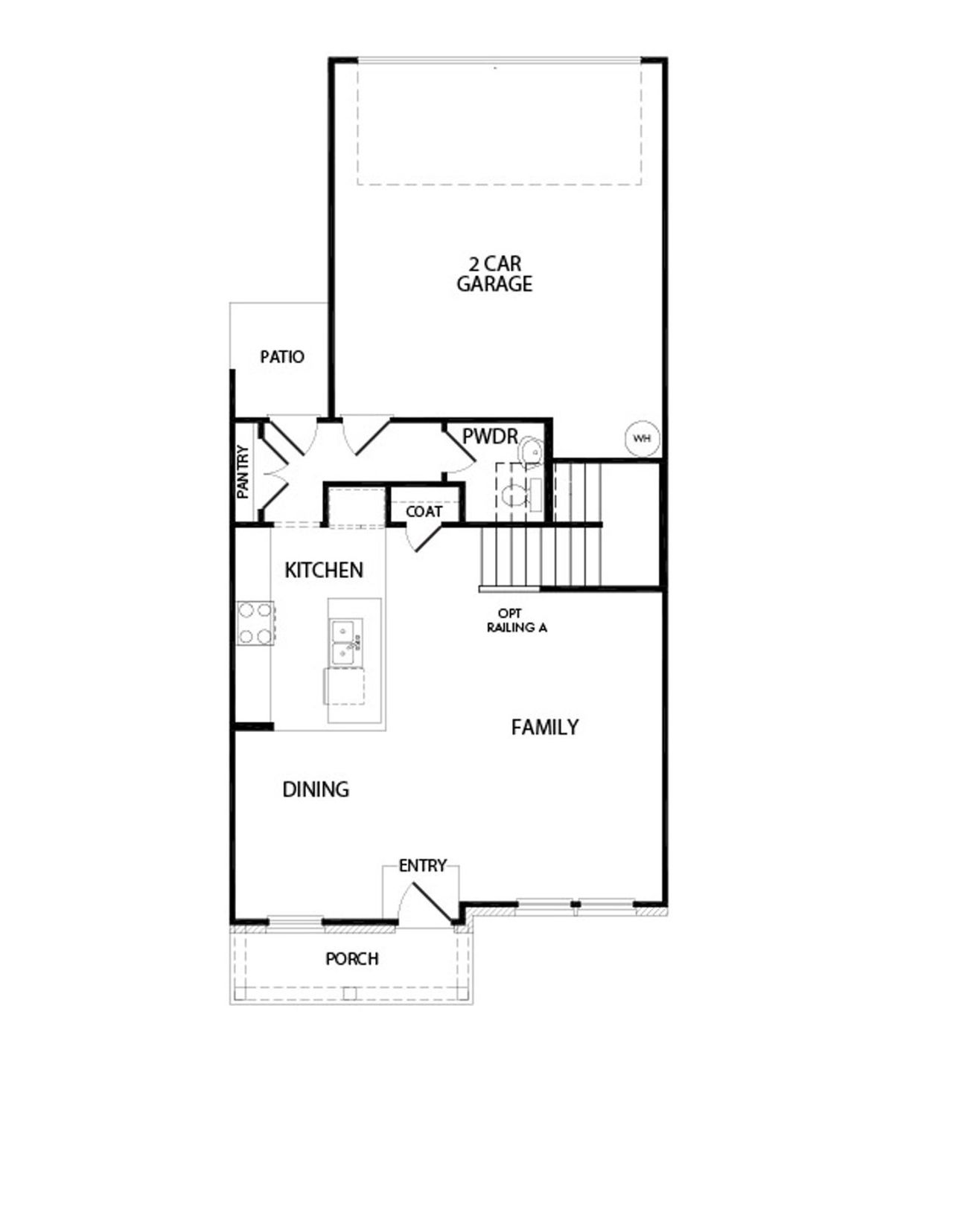 2D floor plan layout of this home in Creekshaw, Royse City, TX (Image 2). 2D floor plan layout of this home in Creekshaw, Royse City, TX (Image 2).