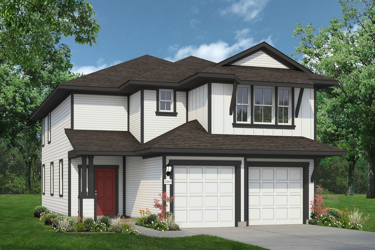 Representative exterior photo of a completed home built from the Edgebrooke 2265 by Brohn Homes in Edgebrooke, Pflugerville, TX (Image 2).